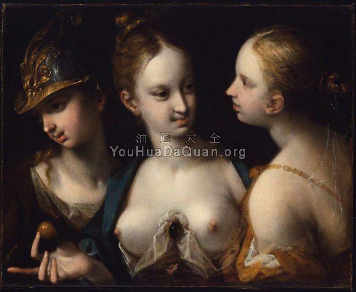 雅典娜，维纳斯和朱诺 - 汉斯·冯·亚琛